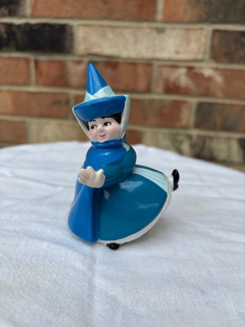 Schmid Sleeping Beauty Fairy Godmother Merryweather Ceramic Figurine